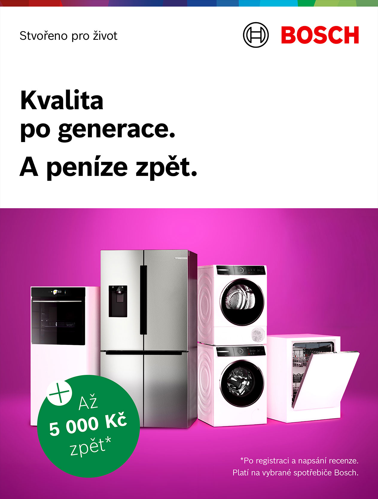 Bosch kvalita po generace a peníze zpět